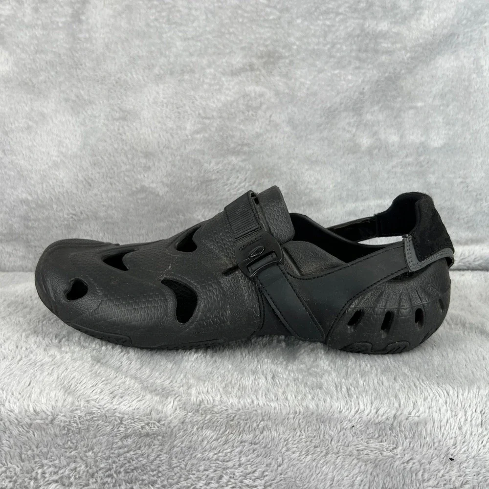 Speedo Hydro Tread Water Shoes Black Men Outdoor Beach River Aquatic Sandals